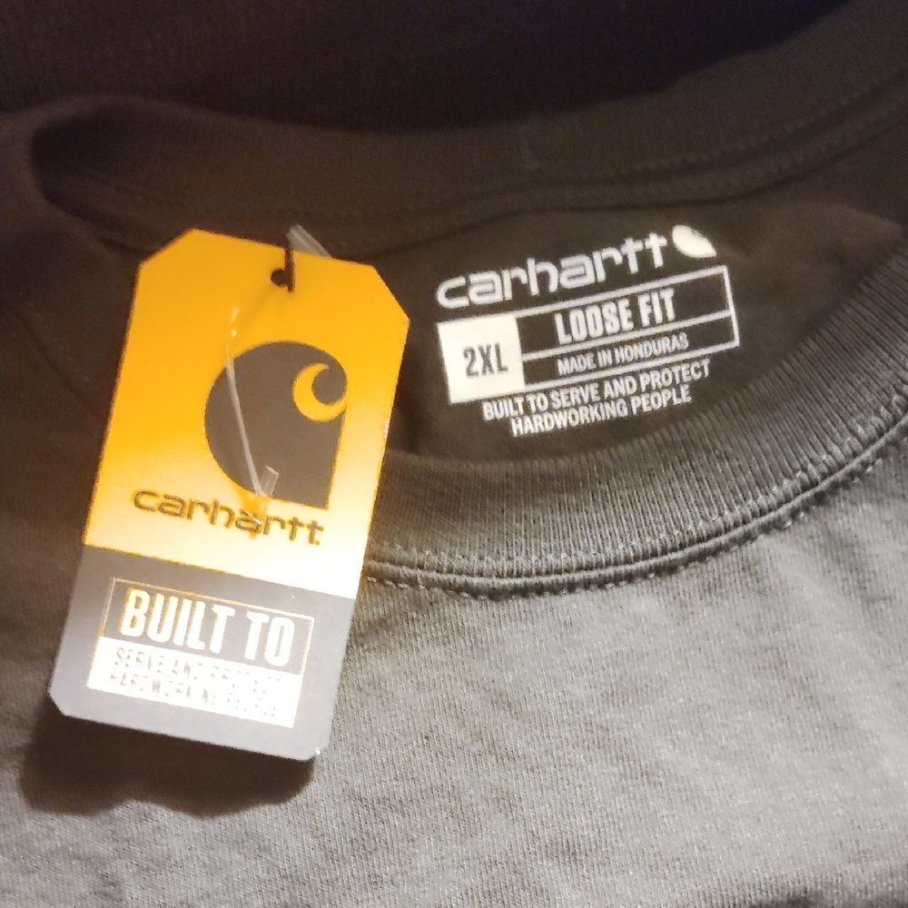 Carhartt Dark Gray Short Sleeve Tee (53) - Picture 2 of 4